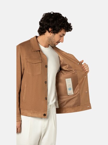 Coupe regular Veste de costume 'JULIANO J ' BENVENUTO en marron