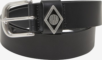 Ceinture 'FP' REPLAY en noir : devant