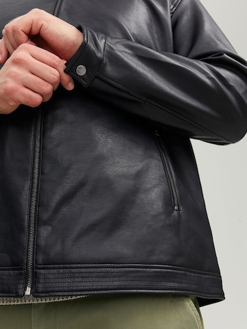 Jack & Jones Plus Between-Season Jacket in Black