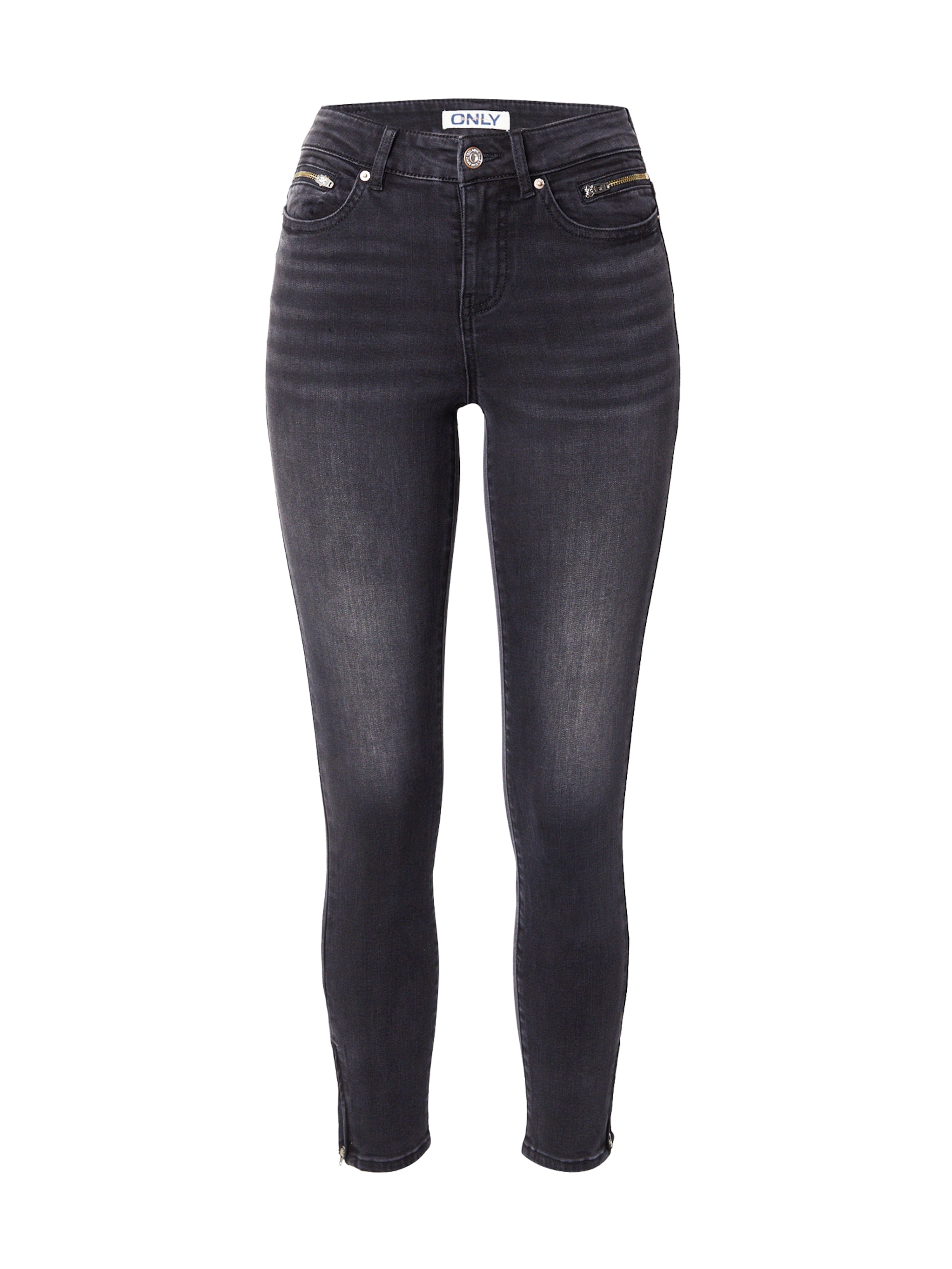 ONLY Skinny Jeans 'Wauw' in Black: front