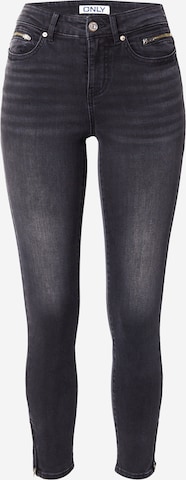 Jeans 'Wauw' de la ONLY pe negru: față