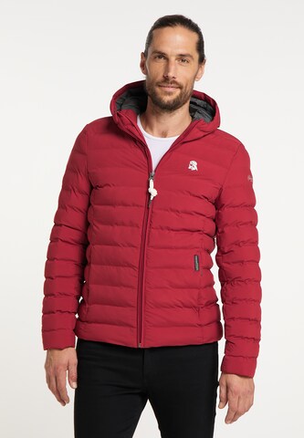 Schmuddelwedda Winter Jacket in Red: front