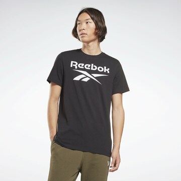 Reebok Performance Shirt in Black: front