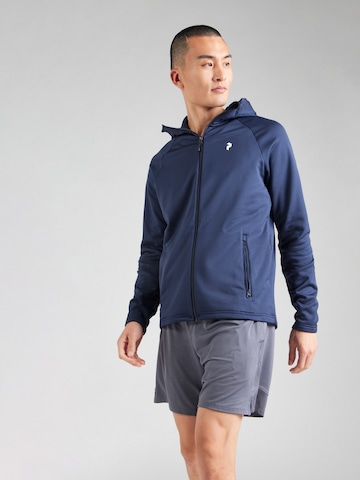 Veste en polaire fonctionnelle 'Rider Essentials' PEAK PERFORMANCE en bleu