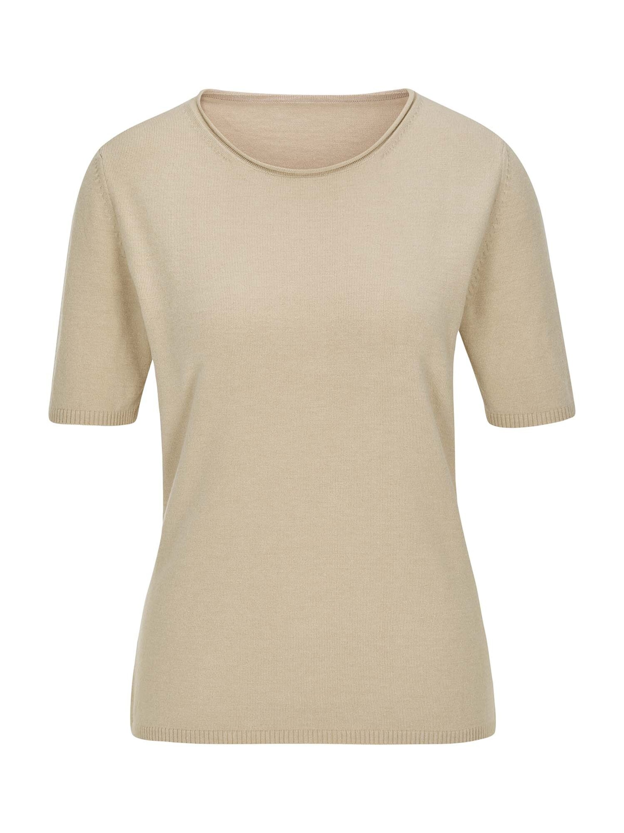 MADELEINE Trui in Beige: voorkant
