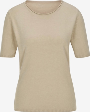 Pull-over MADELEINE en beige : devant