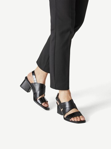 TAMARIS Strap Sandals in Black