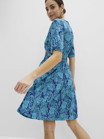 bonprix Jurk in Blauw