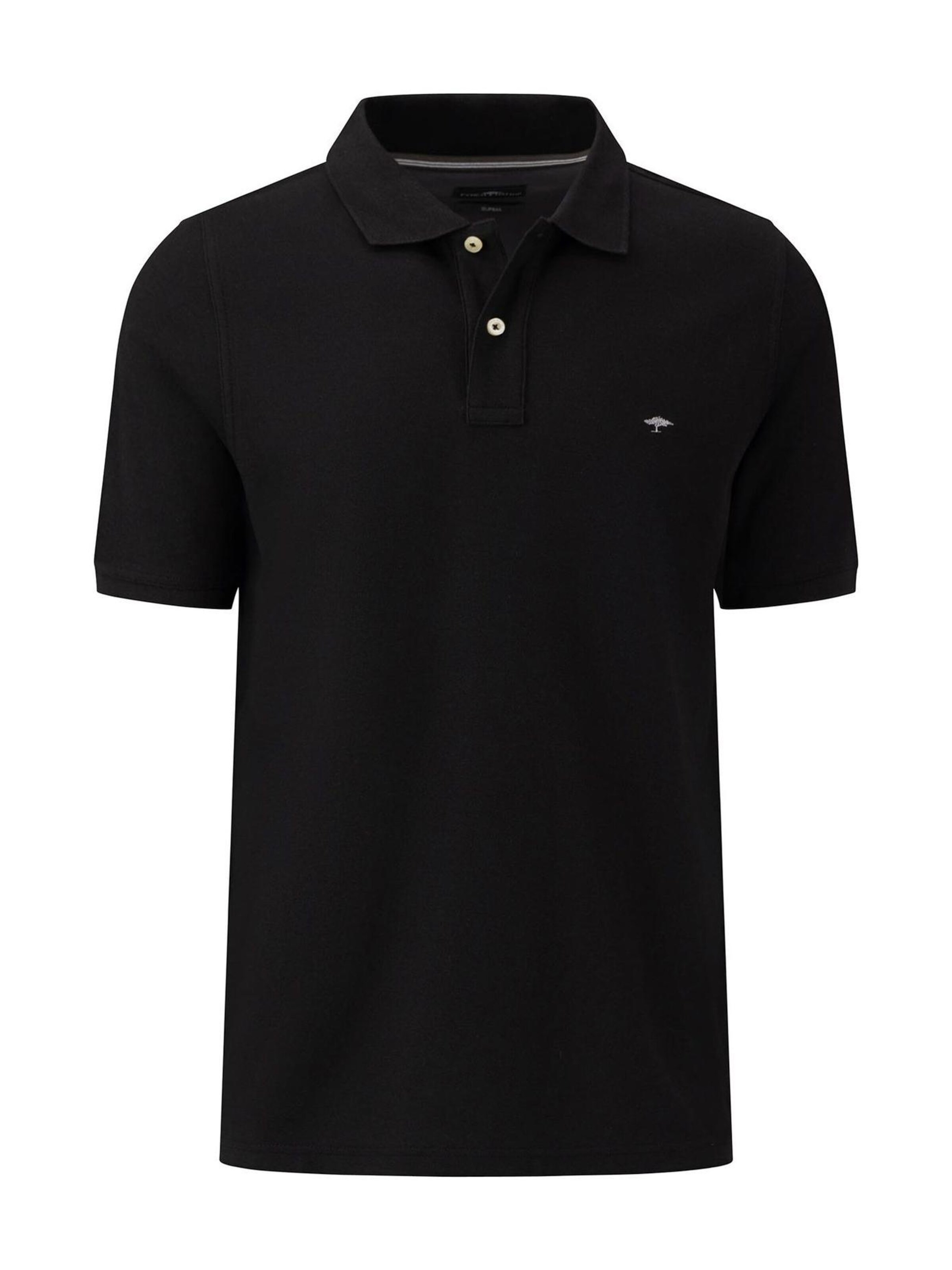 FYNCH-HATTON Shirt 'Fynch Hatton 10001700' in Black: front