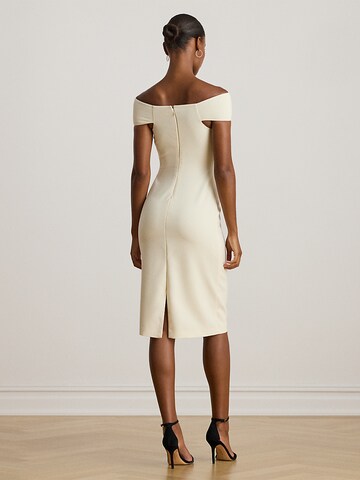 Lauren Ralph Lauren Jurk 'TAKOTA' in Beige