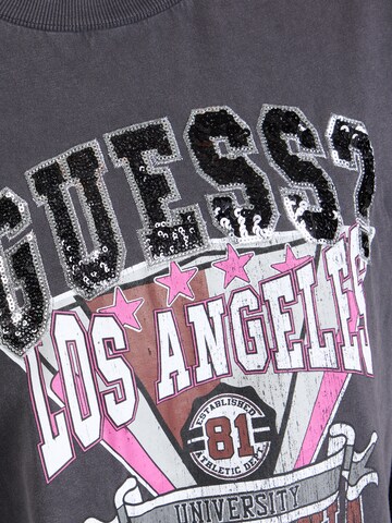 GUESS - Camiseta 'BASKET' en negro