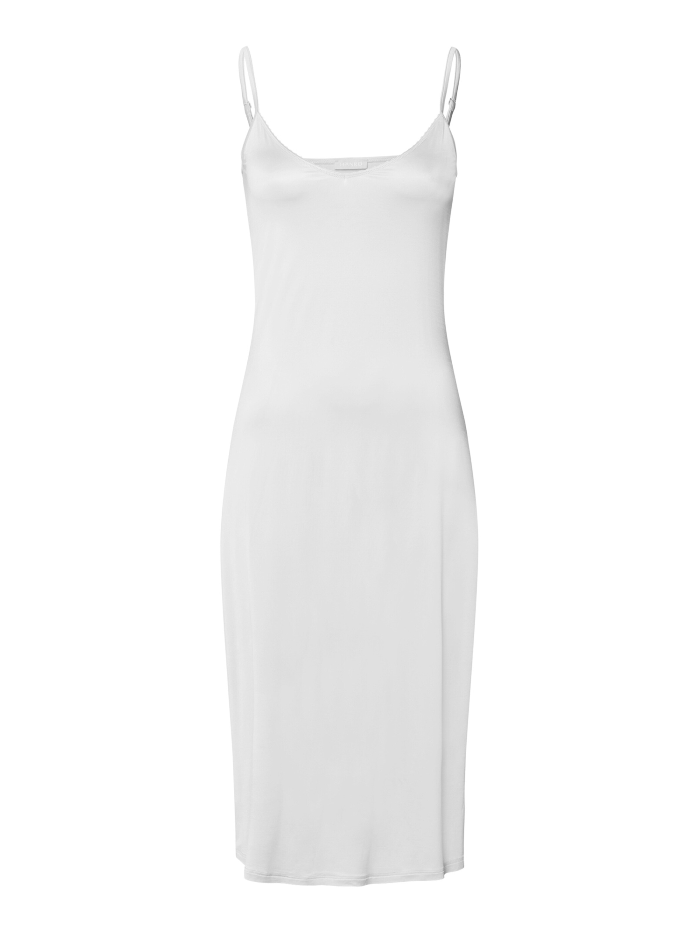 Chemise de nuit 'Satin Deluxe' Hanro en blanc : devant