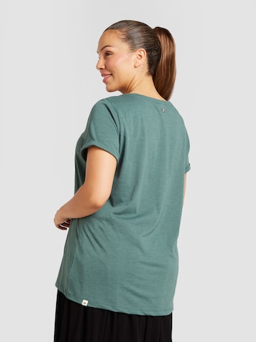 Ragwear Plus قميص 'LORAH' بلون أخضر