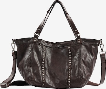 DreiMaster Vintage - Bolso de mano en marrón: frente