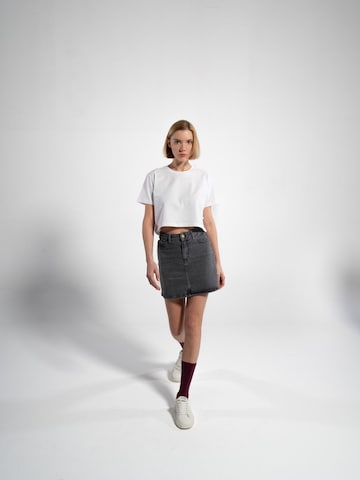 GORG Shirt 'Cropped aus 100% Bio-Baumwolle' in White