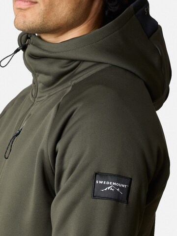 SWEDEMOUNT Funktionele fleece-jas 'Lofoten' in Groen