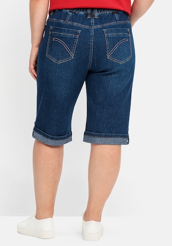 SHEEGO Regular Jeans i blå