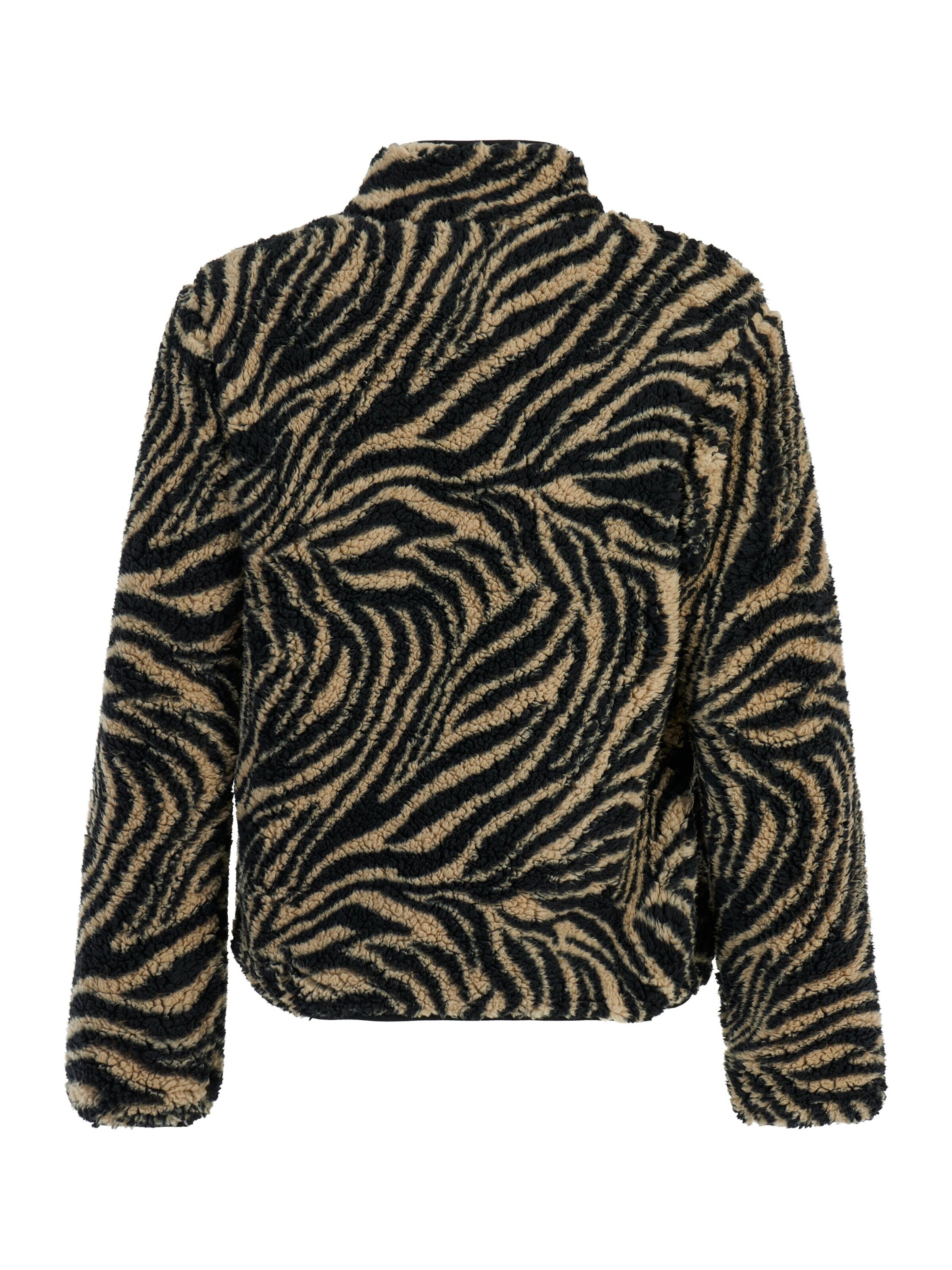 PROTEST Fleece Jacket 'PRTAdele' in Brown