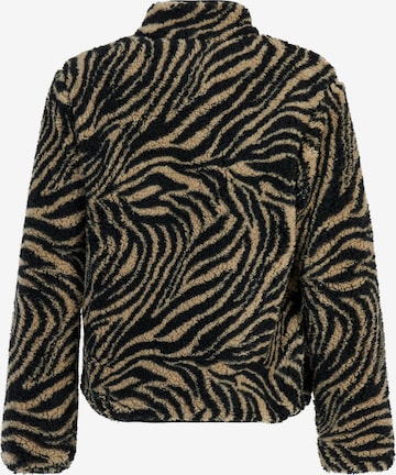 PROTEST Fleecejacke 'PRTAdele' in Braun: Vorderseite