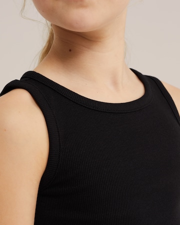 WE Fashion Τοπ σε μαύρο