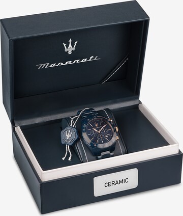 Maserati Analoog horloge in Blauw