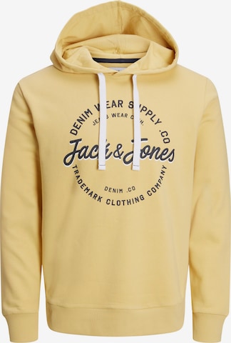 JACK & JONES Sweatshirt 'ANDY' in Yellow: front