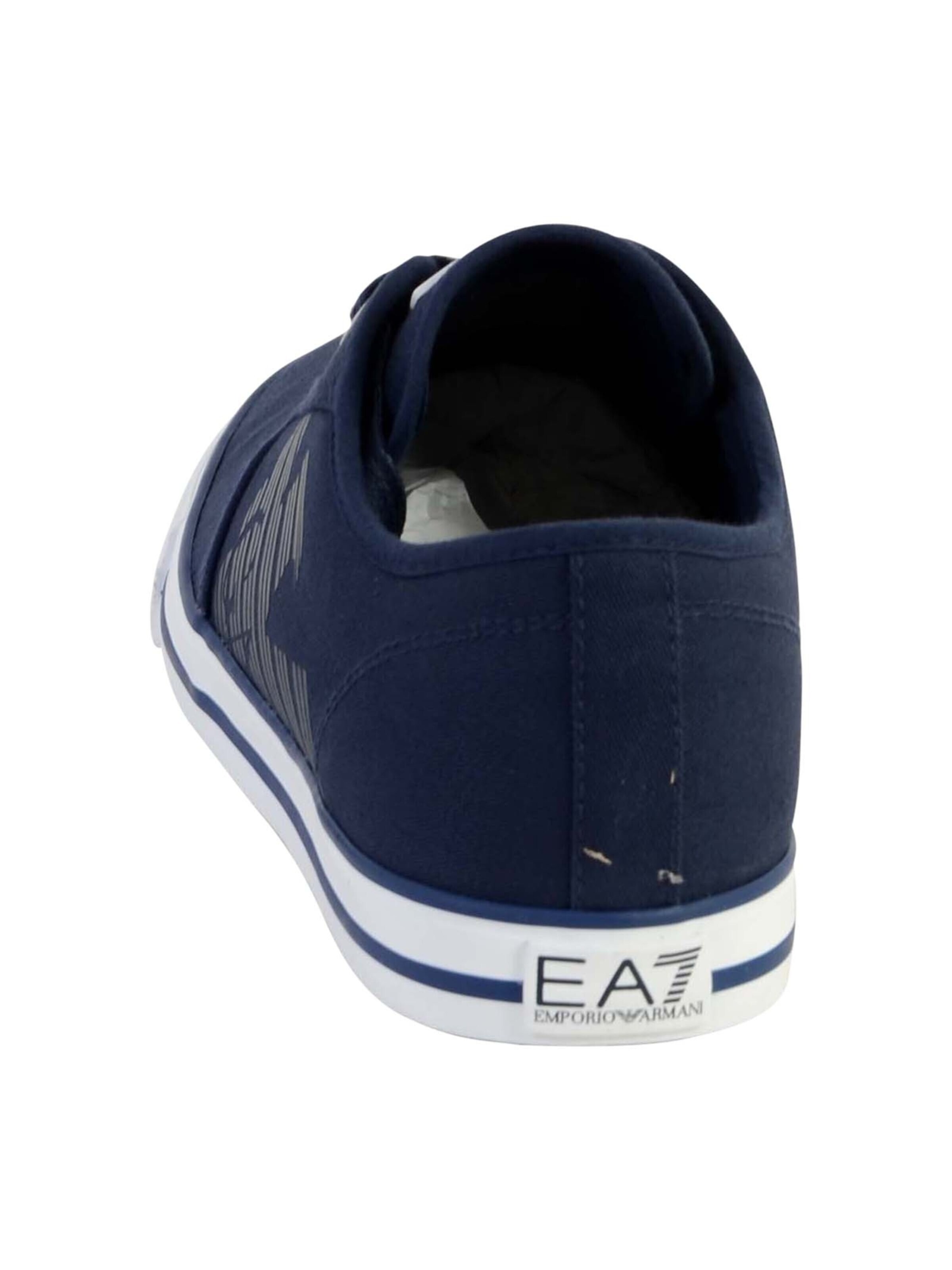Chaussure de sport à lacets EA7 Emporio Armani en bleu