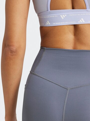 ADIDAS PERFORMANCE Skinny Sports trousers 'OPT ESS' in Blue