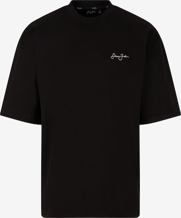 Sean John T-shirt 'Retro Car' i svart: framsida