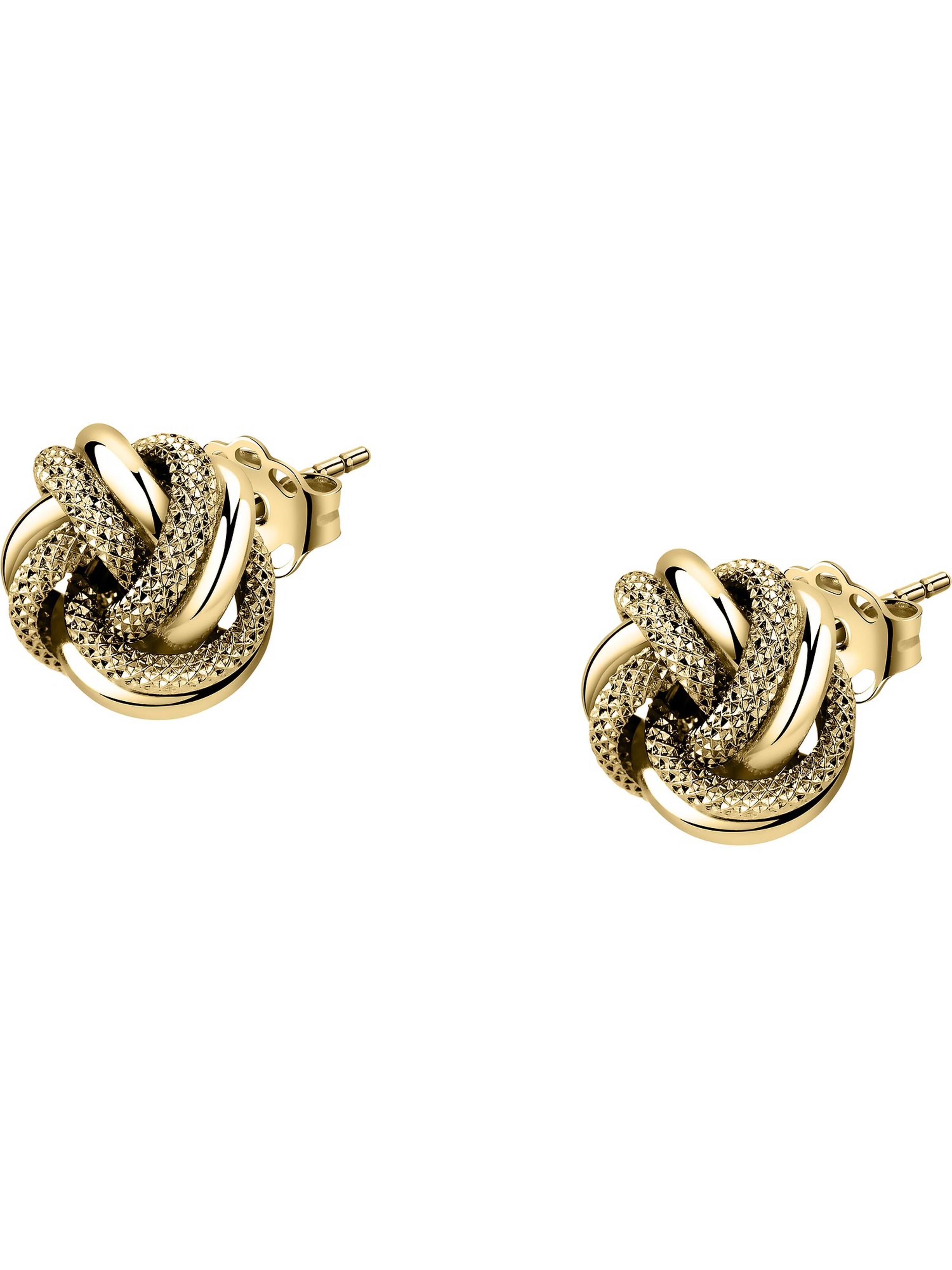 CHRIST Ohrringe in Gold: Vorderseite