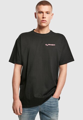 2Y Studios Shirt 'Self Love Club' in Black: front