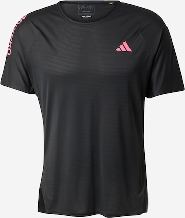 T-Shirt fonctionnel 'Adizero ' ADIDAS PERFORMANCE en noir : devant