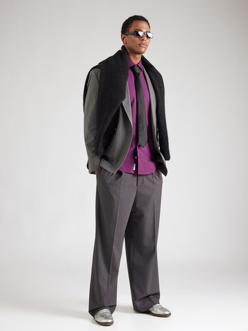 Coupe regular Chemise Michael Kors en violet