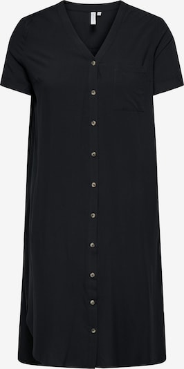 ONLY Carmakoma Blusenkleid in schwarz, Produktansicht