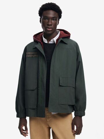 Desigual Between-season jacket in Green: front