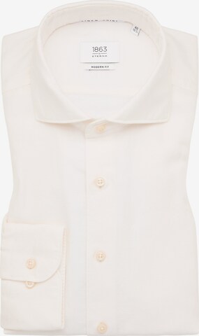 ETERNA Regular fit Button Up Shirt in White