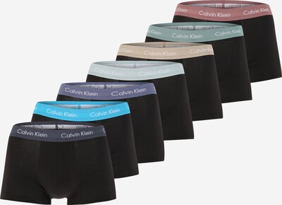 Calvin Klein Underwear Bokserice u bež / azur / sivkasto ljubičasta (mauve) / crna, Pregled proizvoda