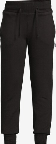 New Life Tapered Pants in Black: front