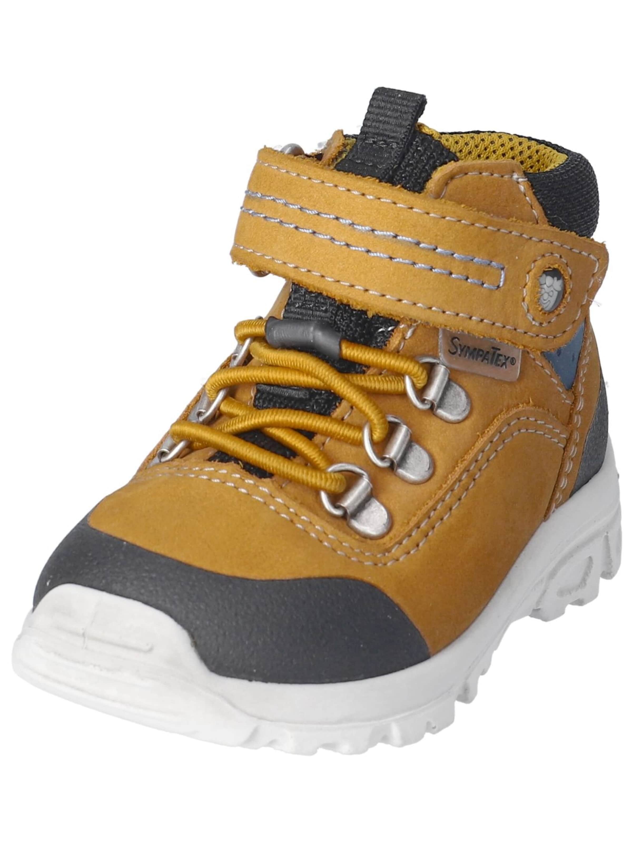 Stivale di Pepino in giallo: frontale