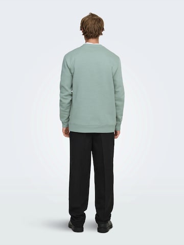 Only & Sons Sweatshirt 'ONSCONNOR' i grøn
