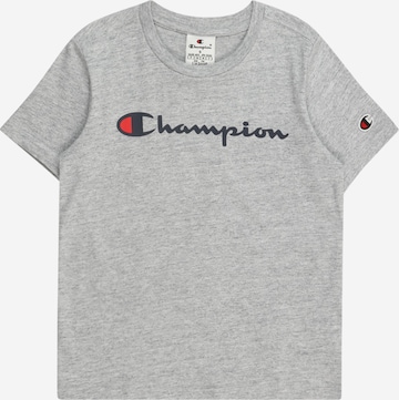 Champion Authentic Athletic Apparel T-Shirt in Grau: Vorderseite