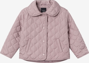 NAME IT Between-Season Jacket 'MEMBER' in Pink: front