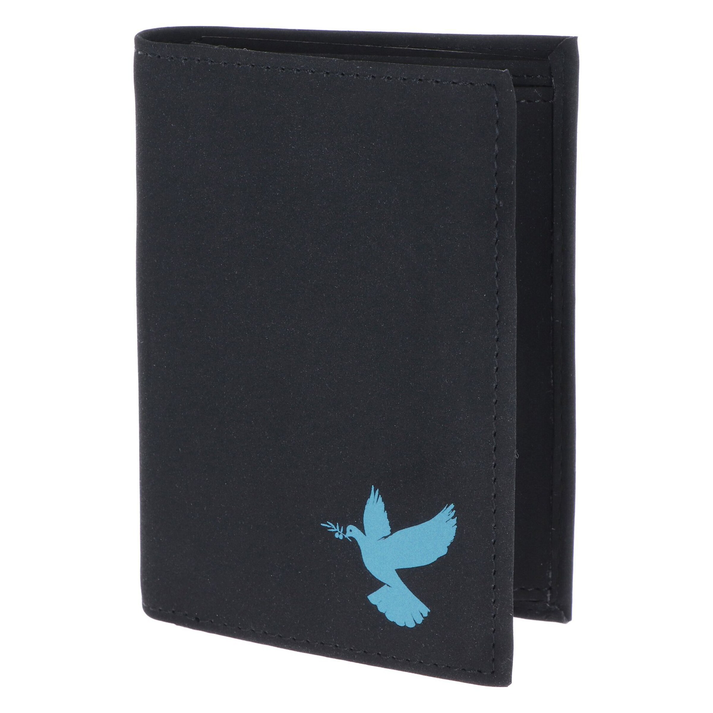 Porte-monnaies 'New Cryptan ' OXMOX en noir : devant