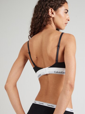 Calvin Klein Underwear Triangen Behå i svart
