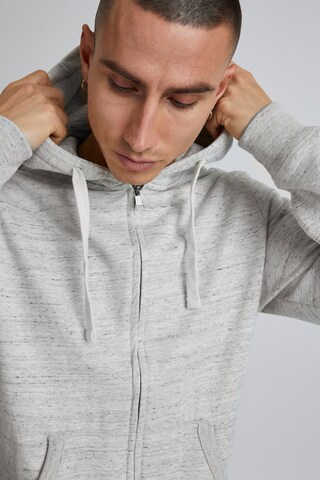 BLEND Sweat jacket 'North' in Grey