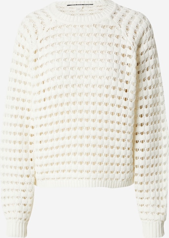 Hollister white sweater clearance