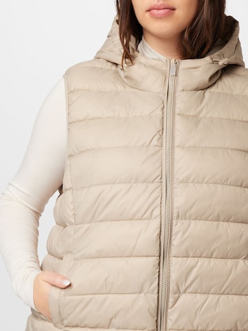 ONLY Carmakoma Vest 'New Tahoe' in Beige