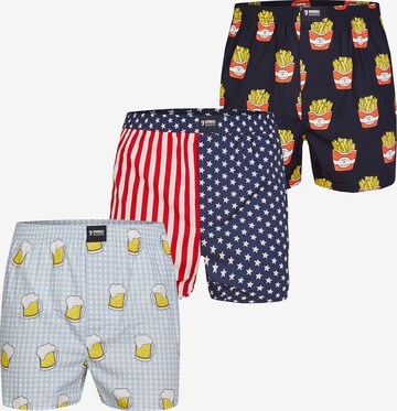 Boxers 'Print Sets' Happy Shorts en mélange de couleurs : devant