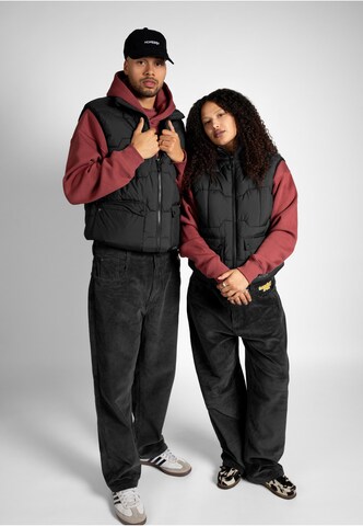 HOMEBOY Vest 'Paver' in Black: front