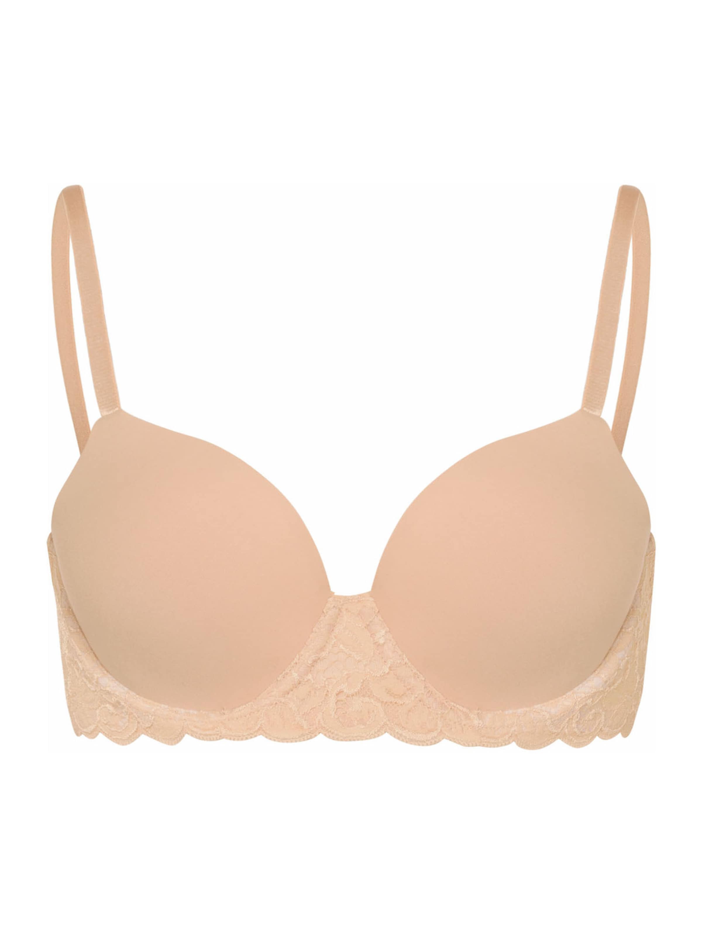 Hanro Balconette BH 'Moments' in Beige: Vorderseite